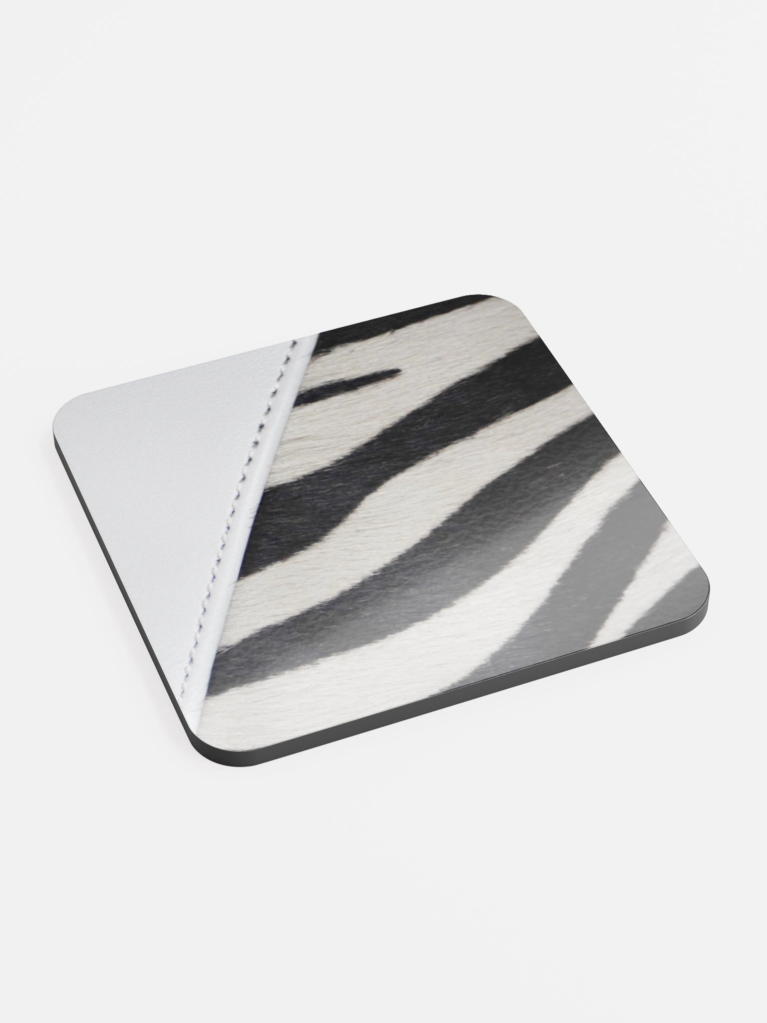 Zebra Chic Glossed Coaster Set product image (2)