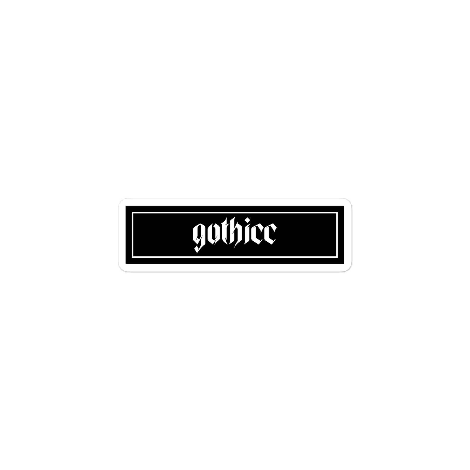 Gothicc | Die Cut Sticker product image (1)