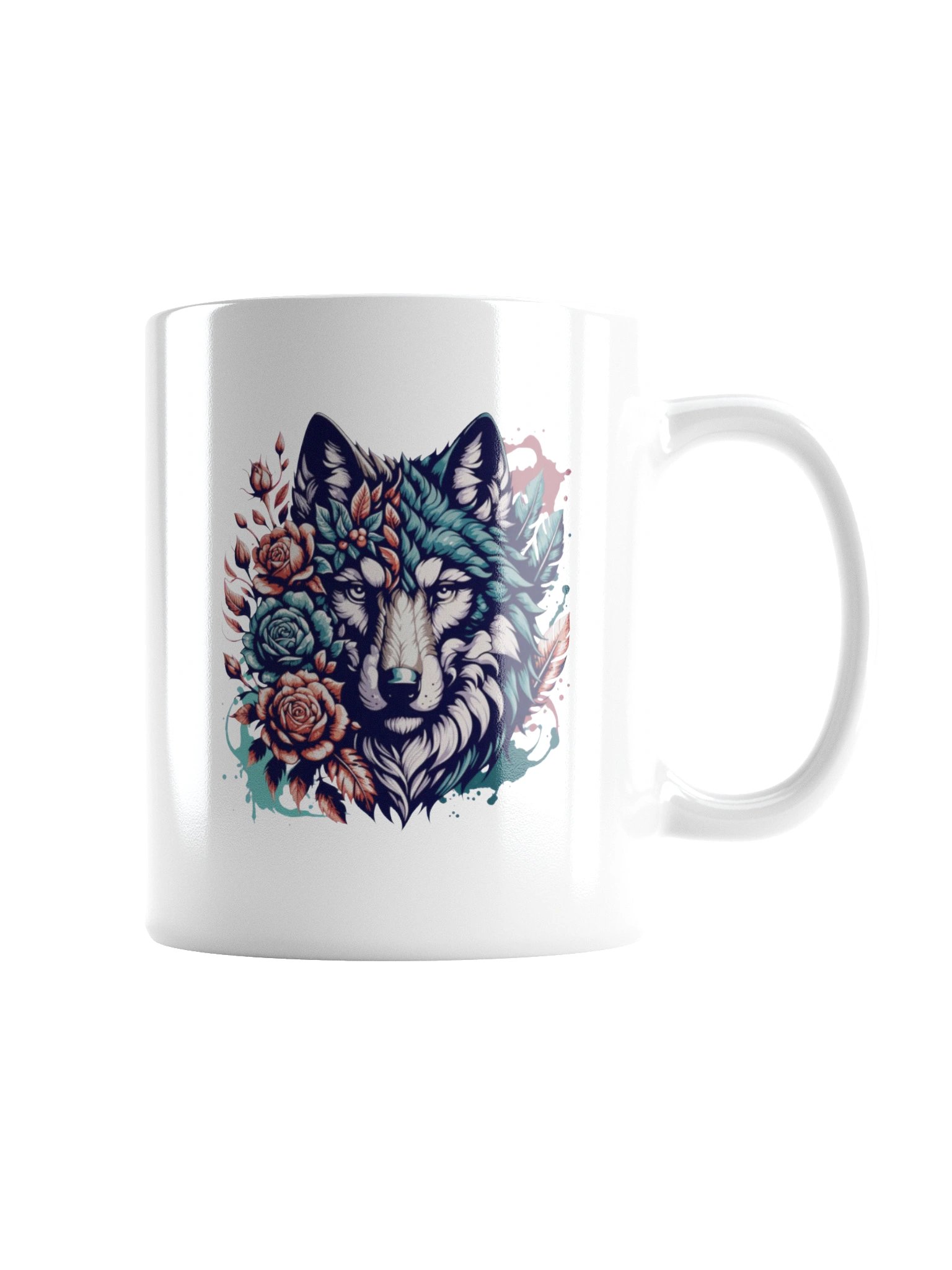 Wild Wolf Nature Art Coffee Mug product image (7)