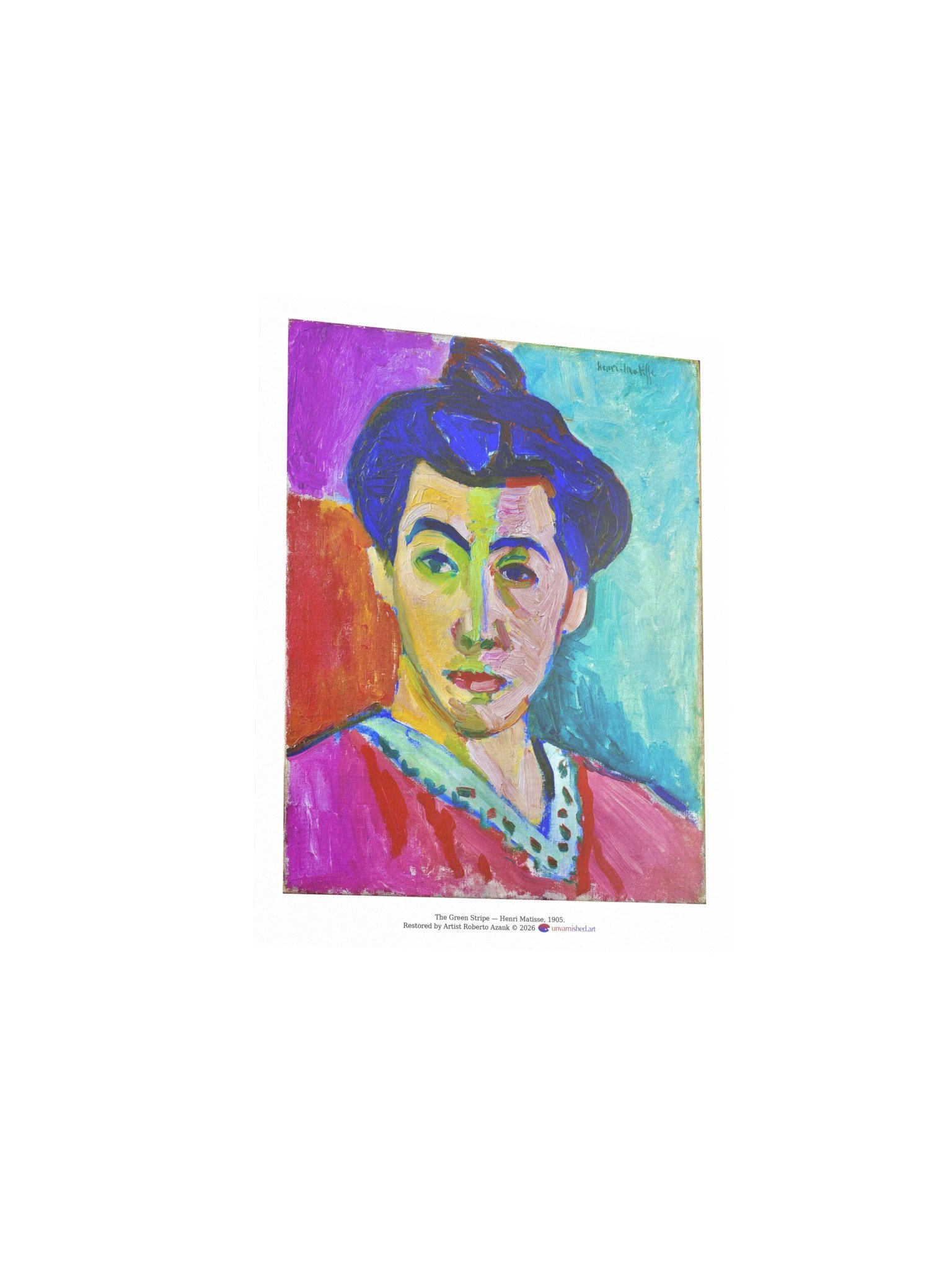 The Green Stripe — Small Poster product image (3)