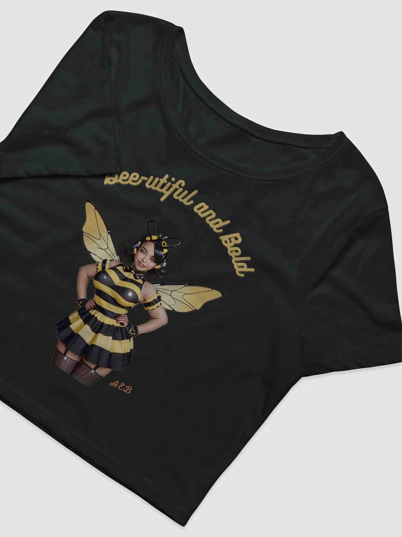 Beeutiful Buzz: Women's Crop Tee product image (3)