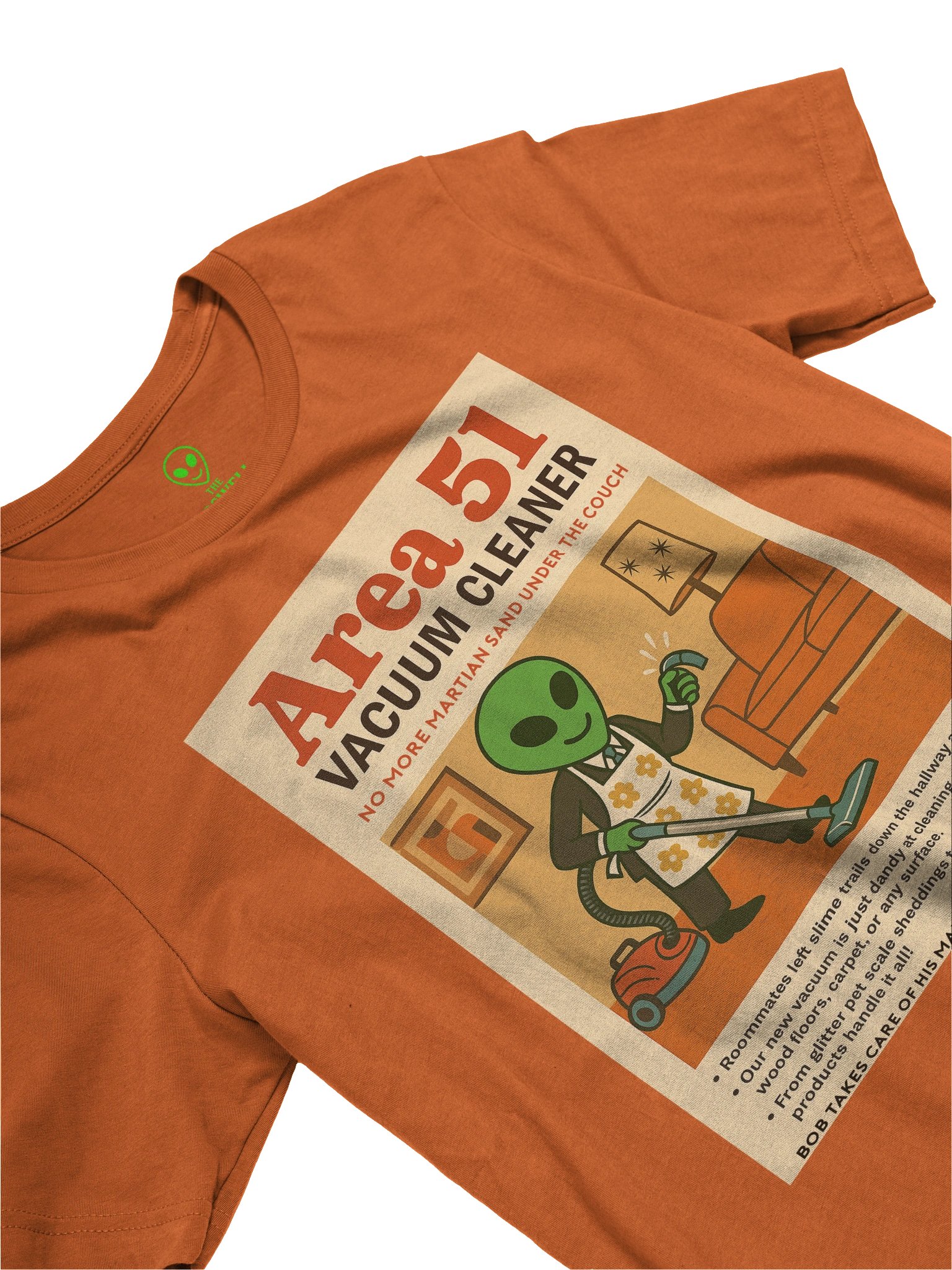 Area 51 Vacuum Cleaner T-Shirt product image (3)