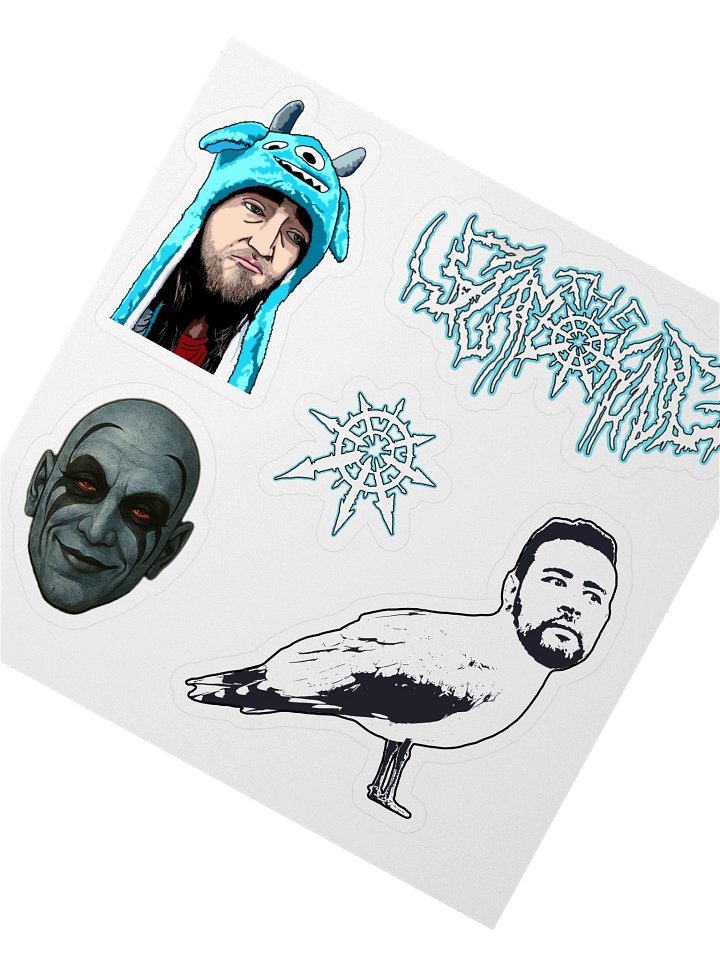 The Slam King Sticker Pack 1 product image (2)