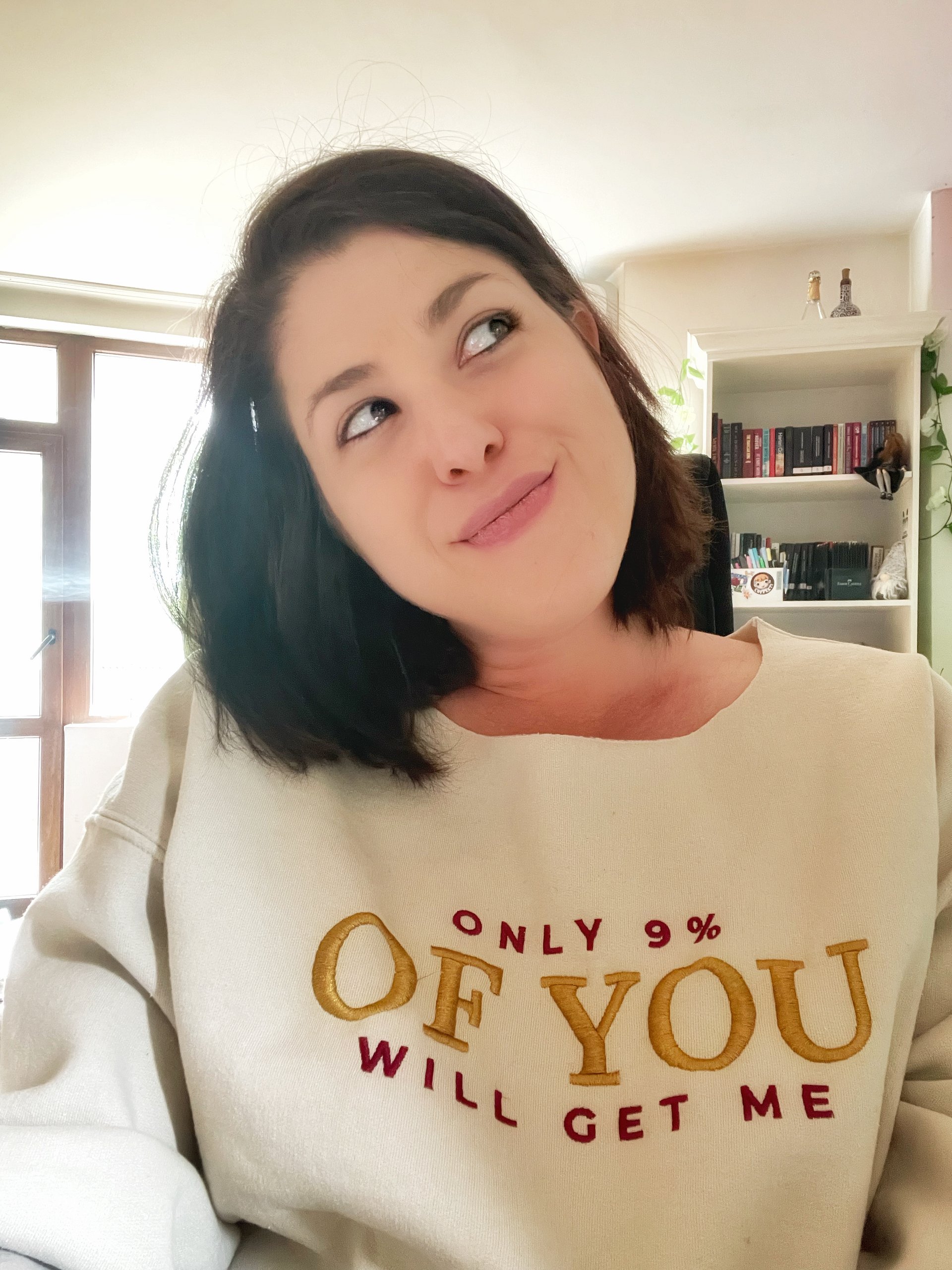Only 9% Human Design Manifestor Embroidered Sweatshirt product image (4)