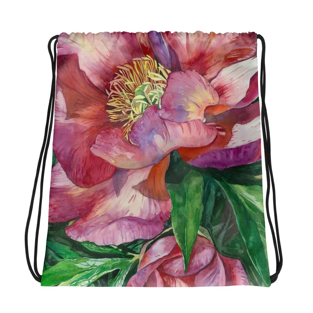 Peony - Drawstring Bag product image (1)