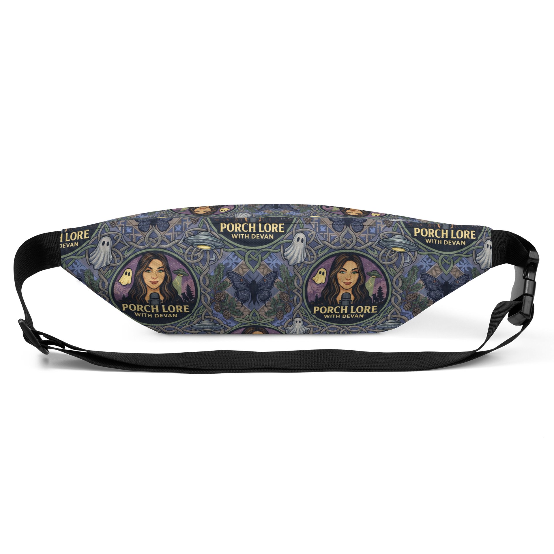 PORCH LORE DEVAN PERIWINKLE MOTH FANNY PACK product image (3)