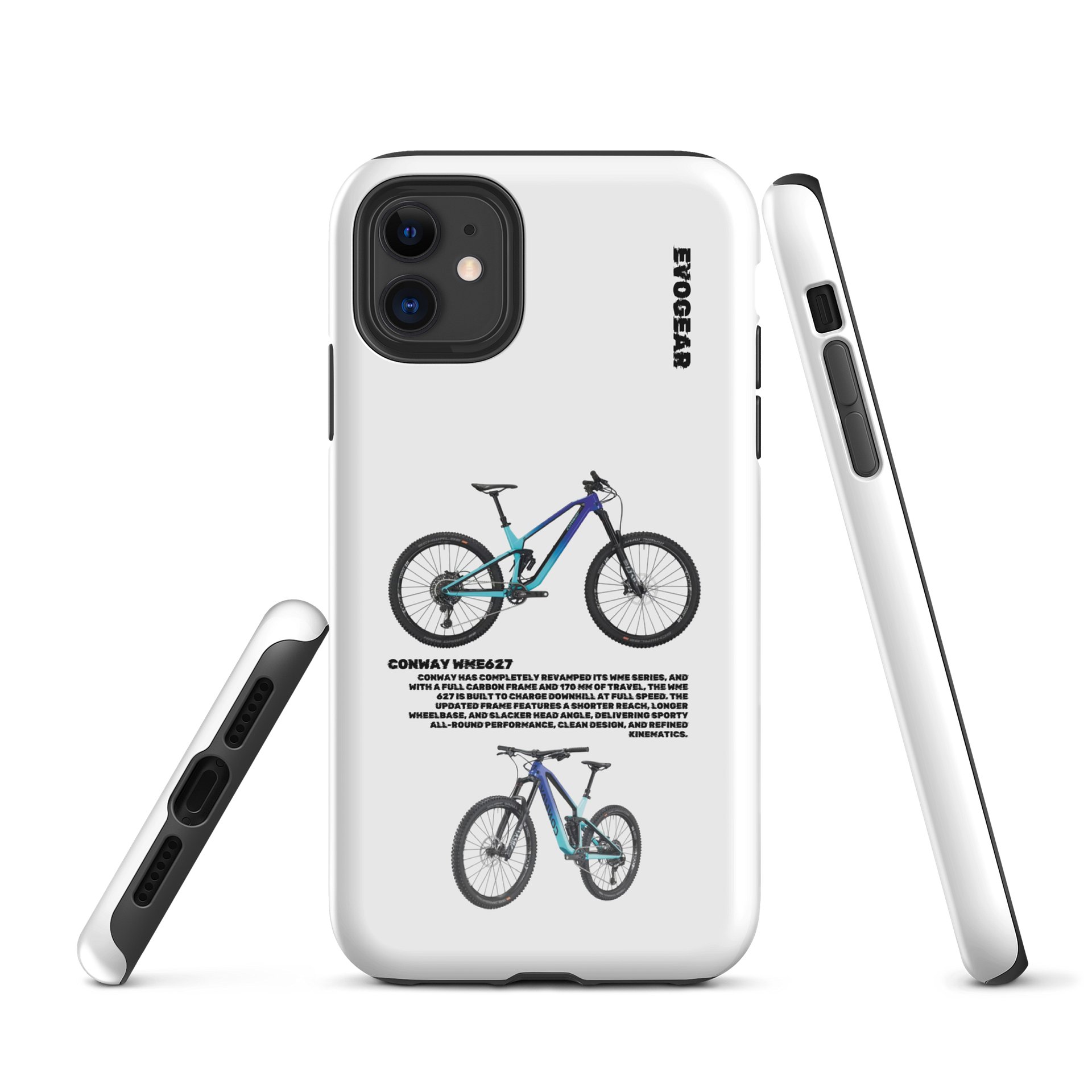 White Conway MWE627 iPhone Case product image (1)