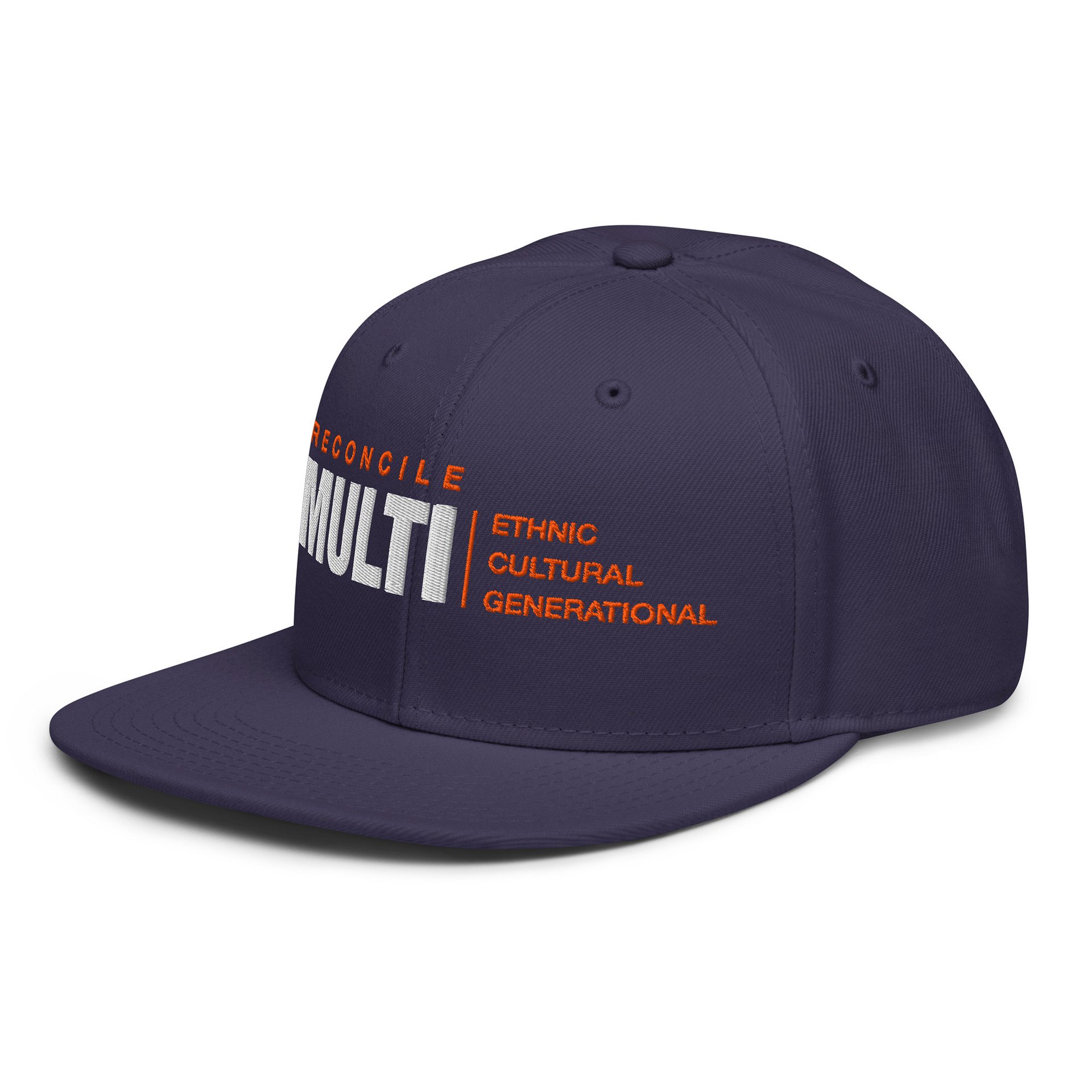 RCC Multi Hat 6 Panel Flat Bill Front/Back product image (3)