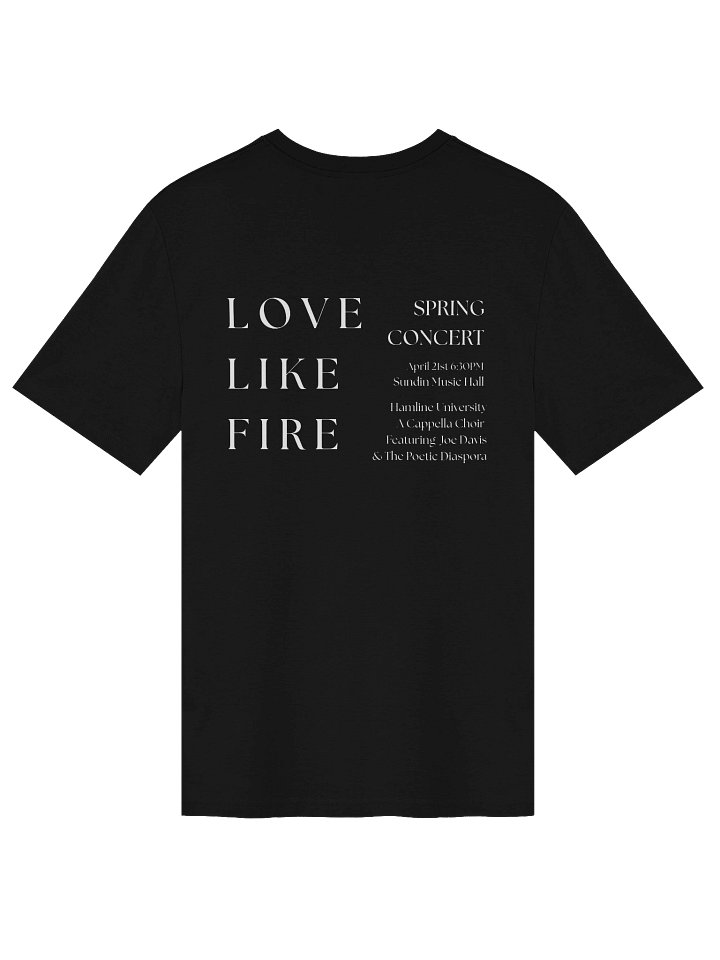 Love Like Fire Concert T-Shirt product image (4)