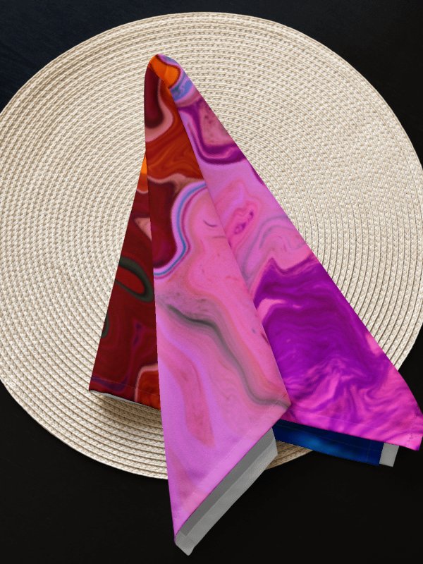 Iridescent Pattern Cloth Napkin Set (4) product image (6)