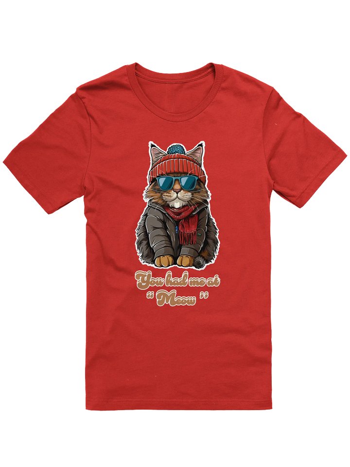 Meow Winter Vibes T-Shirt product image (1)
