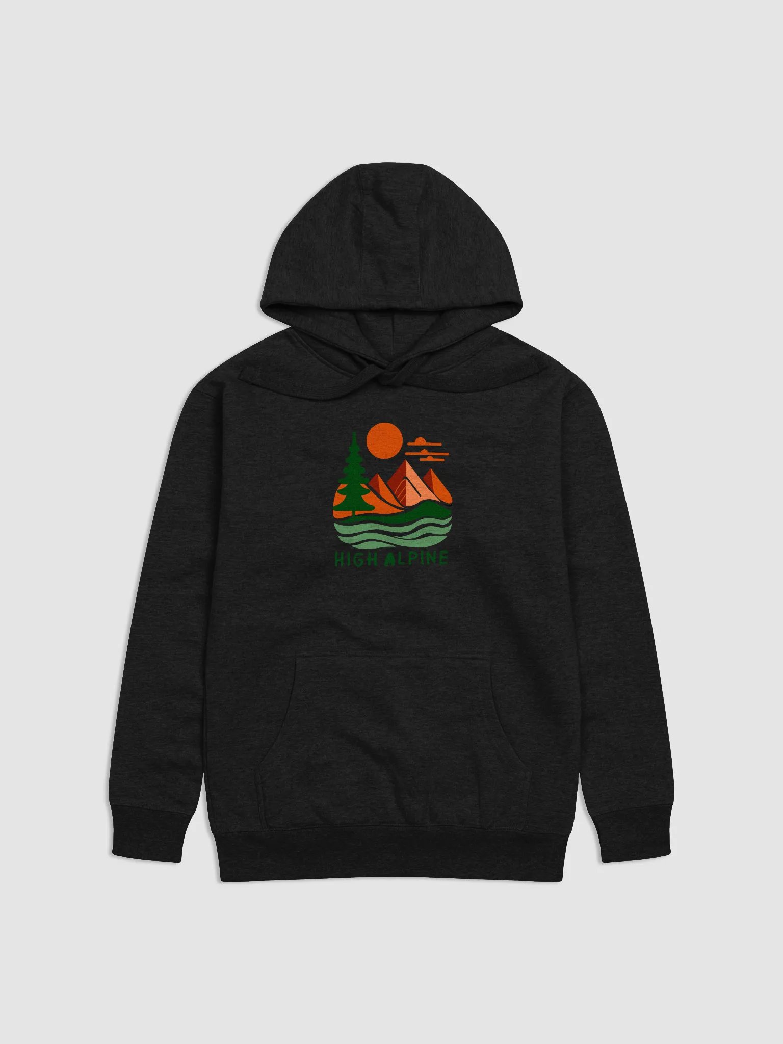 High Alpine Sunset Hoodie product image (3)
