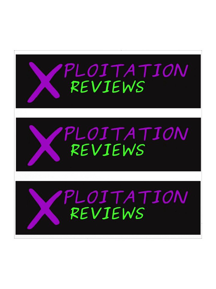 Xploitation Reviews Logo Stickers product image (1)