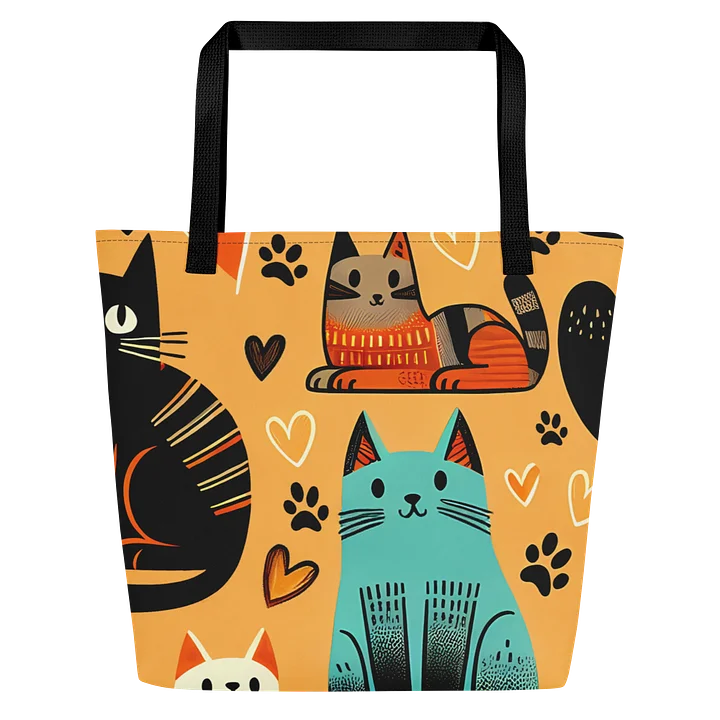 Cat Tote Bag product image (1)