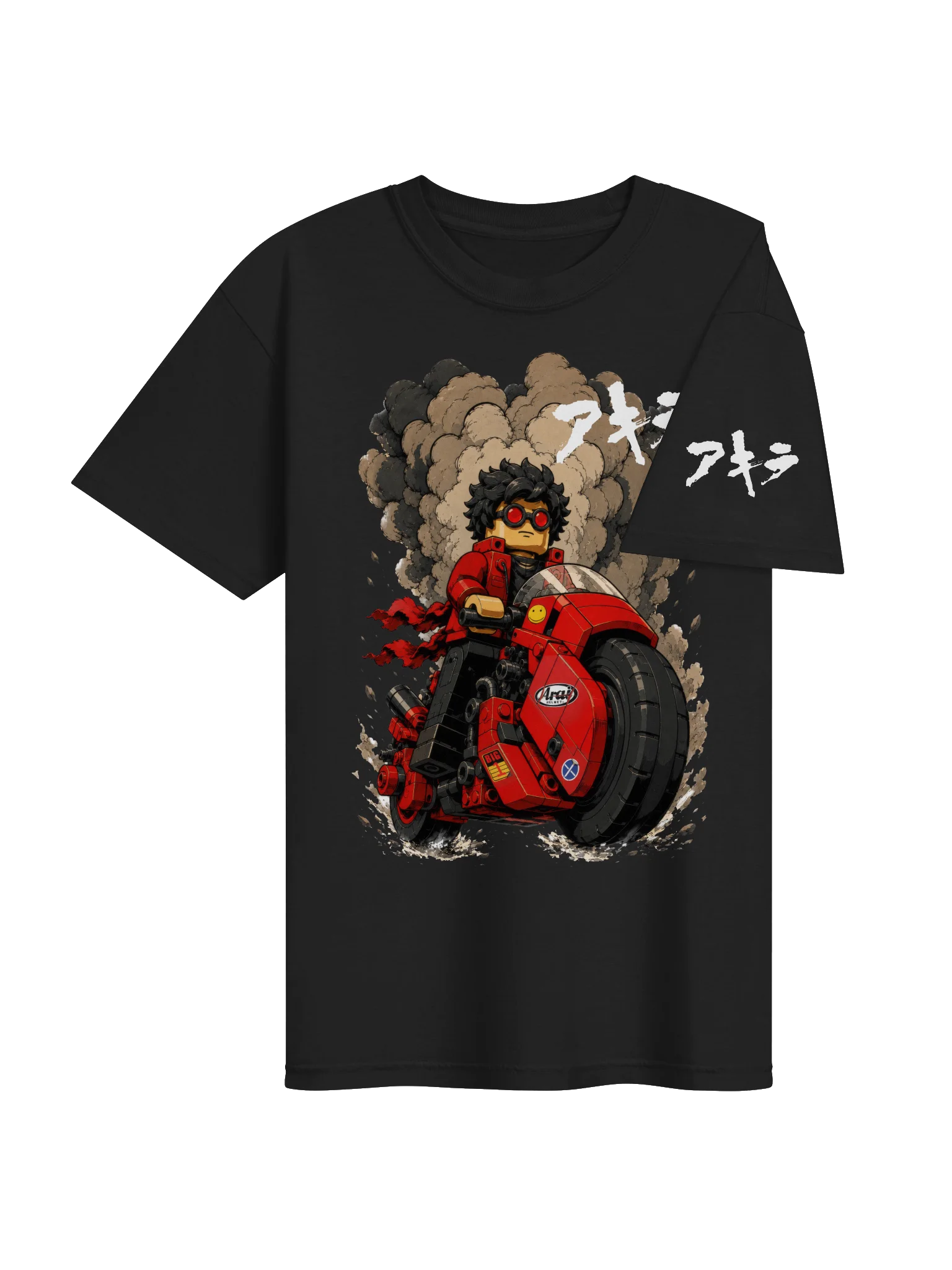 Kaneda & Red Motorcycle Lego-Style T-Shirt" product image (4)