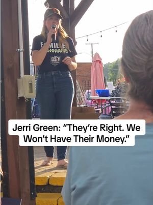 “They’re right. We won’t have their money.” At the Anderson County Democrats Summer Rally, @Jerri Green talked about what it means to take on powerful interests — and why she believes people-powered campaigns can still win. No corporate PAC money. No NRA money. No private prison money. No Big Pharma money. Her promise is simple: the people she’ll answer to are the teachers, students, firefighters, retirees, and working families of Tennessee. Because government should belong to the people who call this place home — not the special interests trying to buy it.
