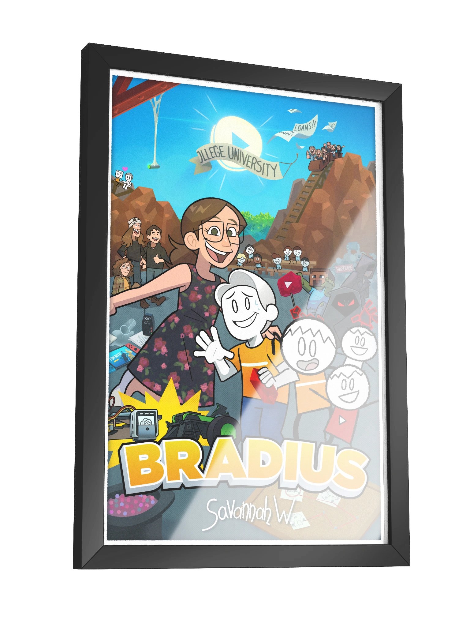 Bradius (Complete Series) Framed Poster product image (3)