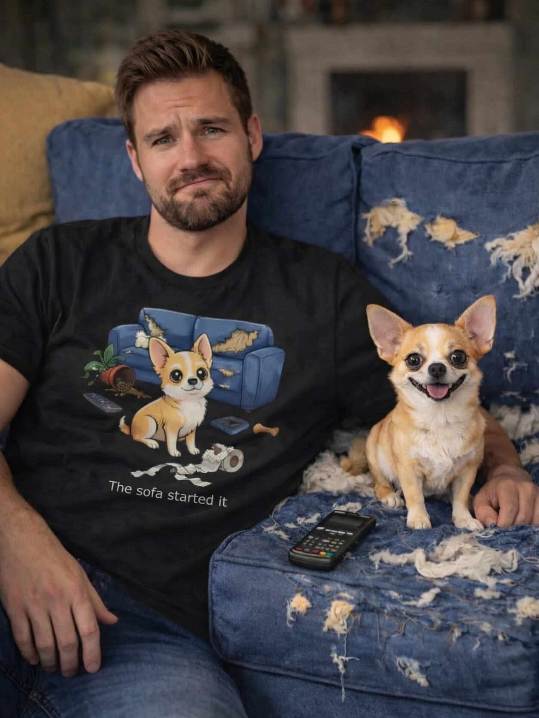 Home Alone Chihuahua Tee product image (2)