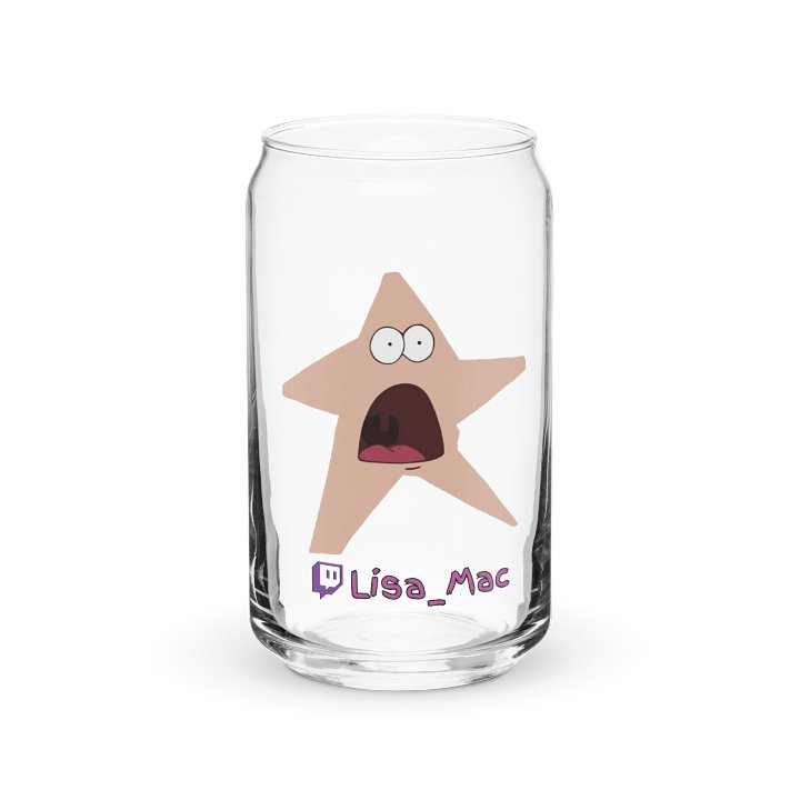 Pat Star on a Can shaped Glass product image (2)