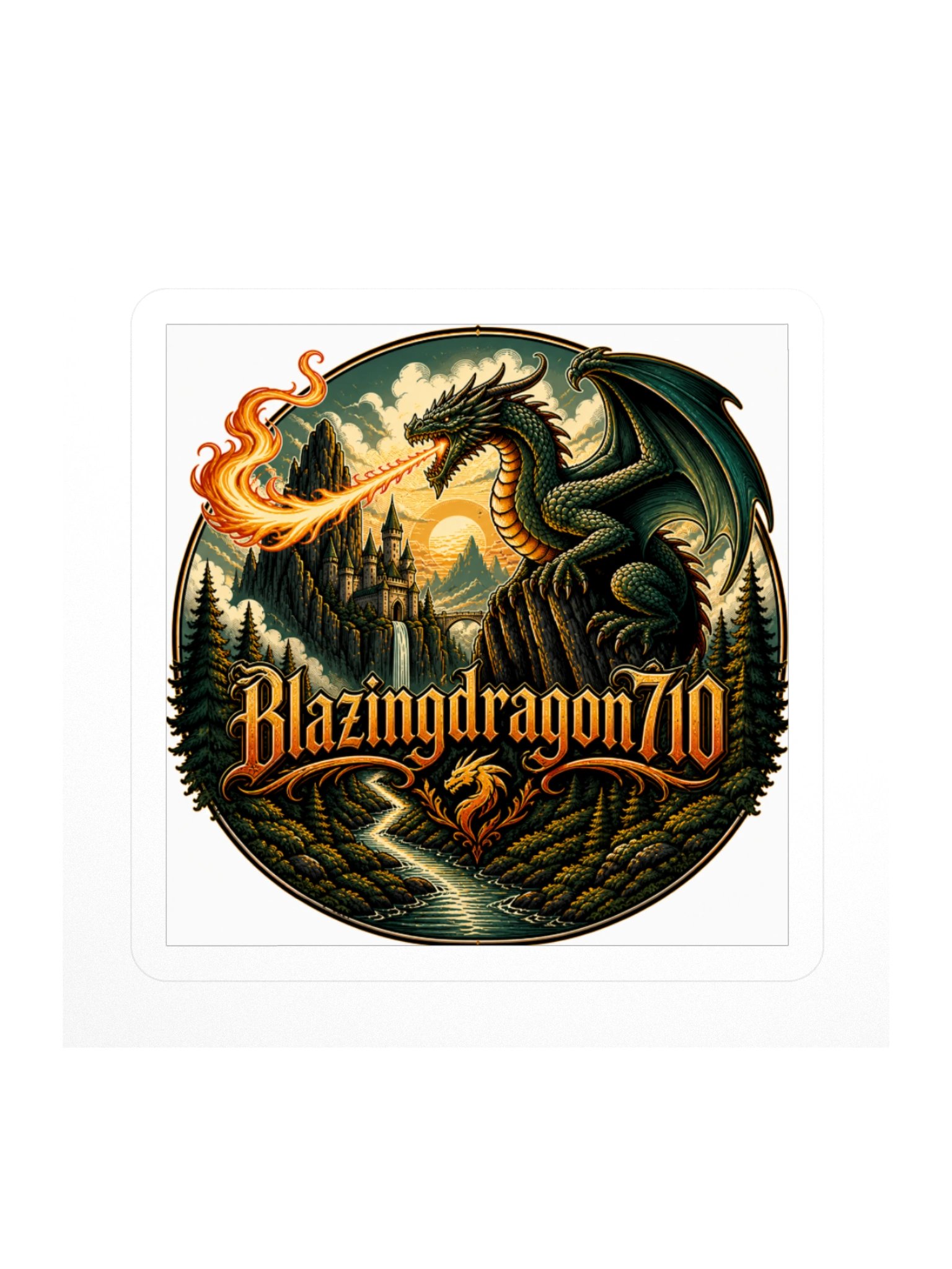 dragon caste stickers product image (2)