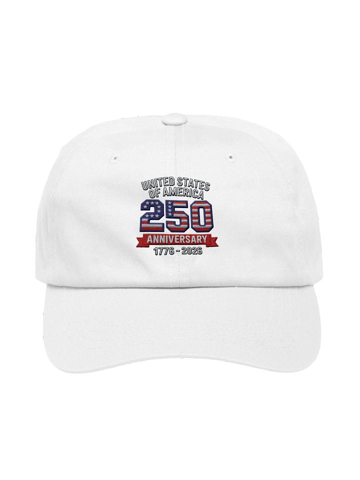 Patriotic 250th Anniversary Dad Hat product image (1)