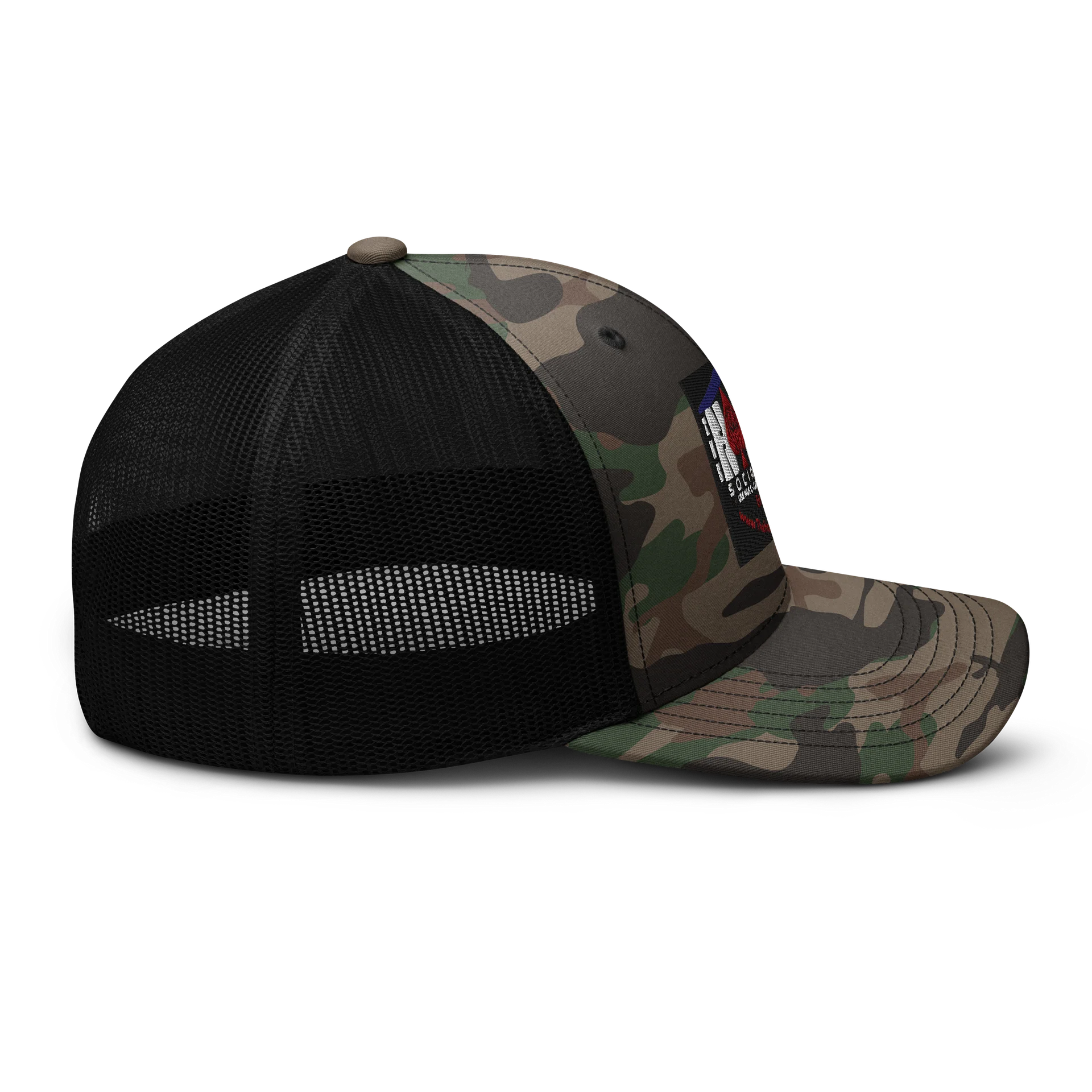 The House Social Club Camo Trucker Hat product image (5)