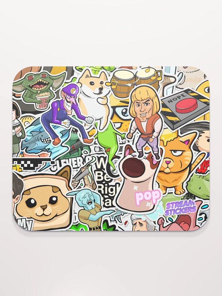 Sticker Party Series ONE - Mouse Pad product image (2)