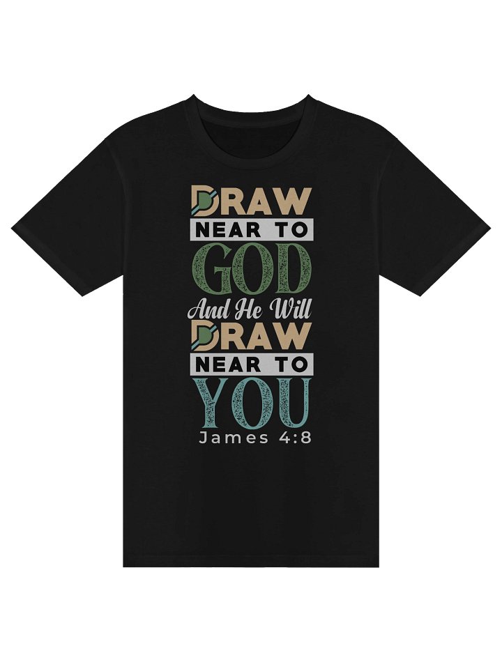 James 4:8 Scripture T-Shirt product image (1)