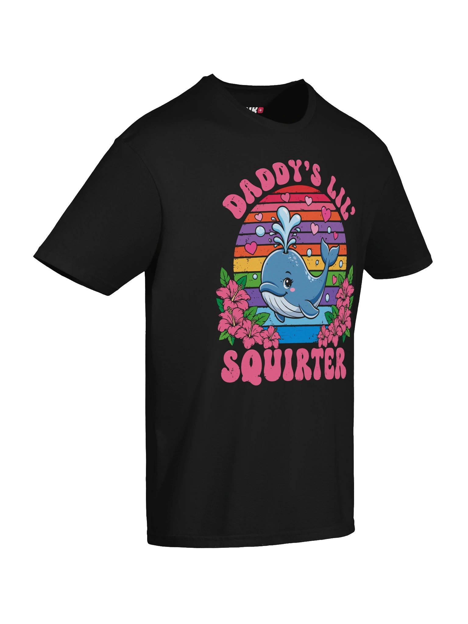 Daddy’s Lil Squirter Funny Whale T-Shirt product image (47)
