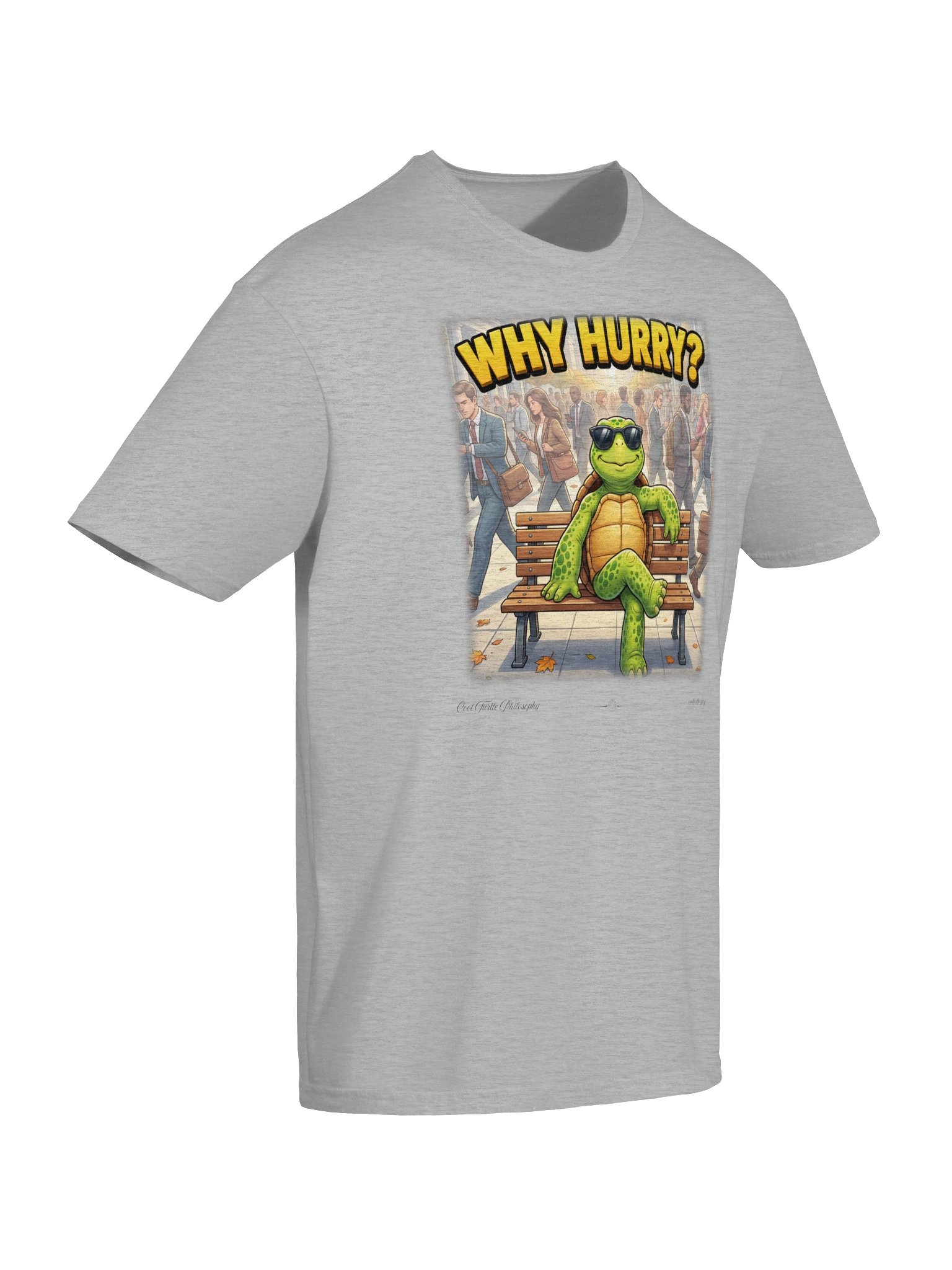 WHY HURRY? — Gildan 64000 Softstyle T-Shirt product image (5)