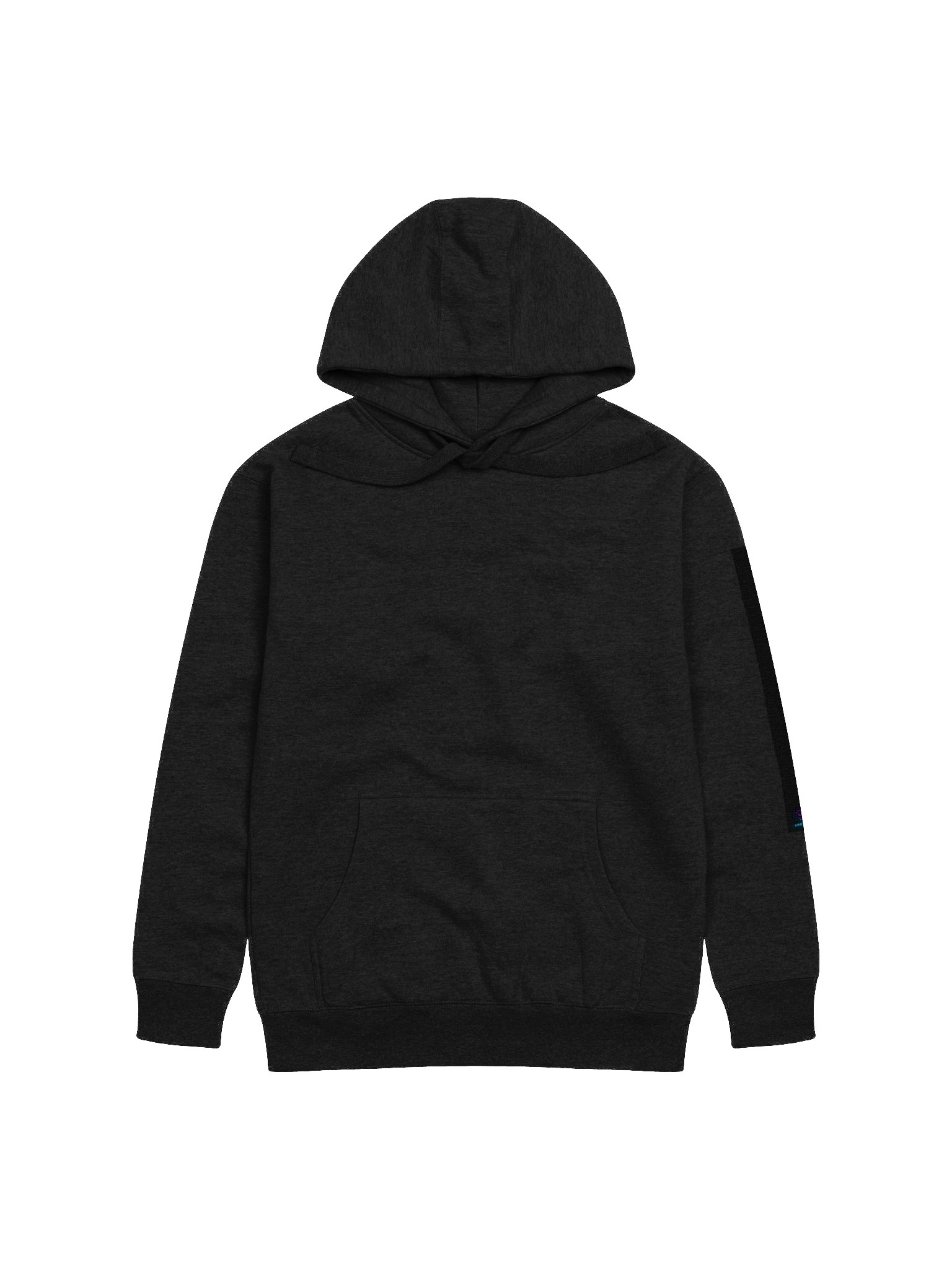 Neon Glow Cyberpunk Unisex Hoodie - 65% Cotton Blend Heavyweight Pullover Sweatshirt with Futuristic Streetwear Design product image (1)