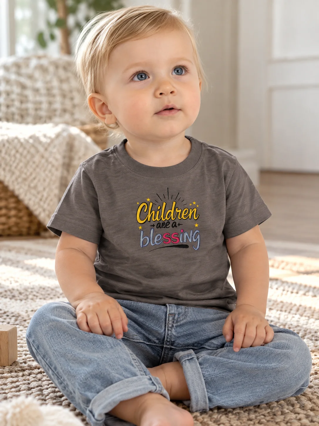 Children Are a Blessing Baby T-shirt product image (4)