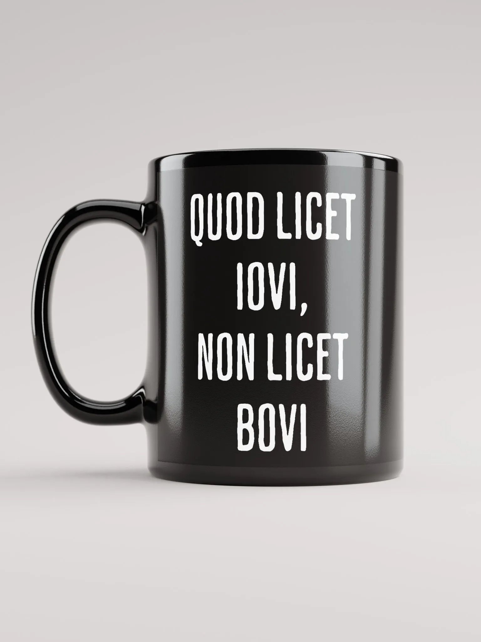 Quod Licet Iovi, Non Licet Bovi Mug product image (9)