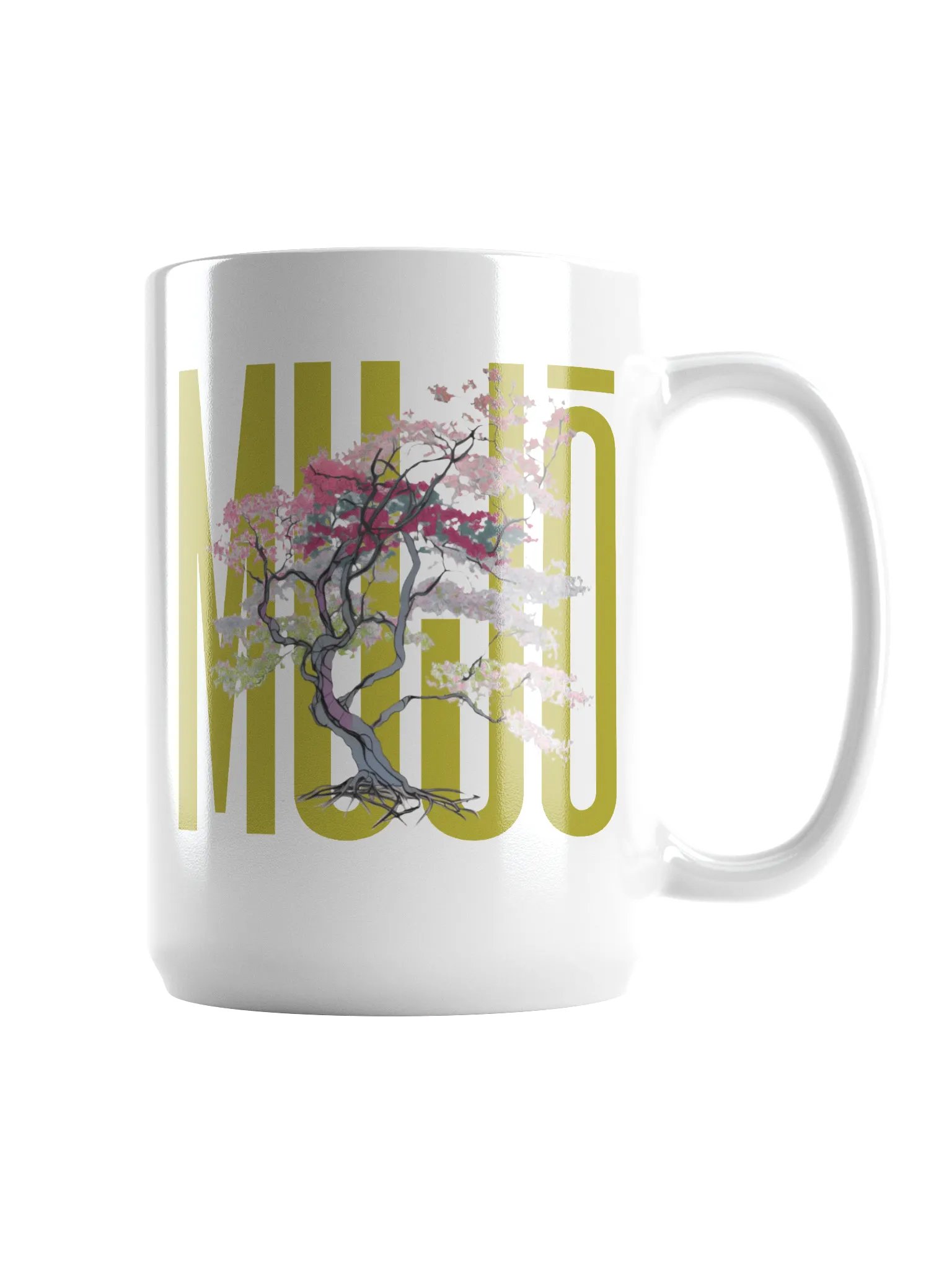 Vibrant Japanese Cherry Tree 'MUJO' Mug product image (1)