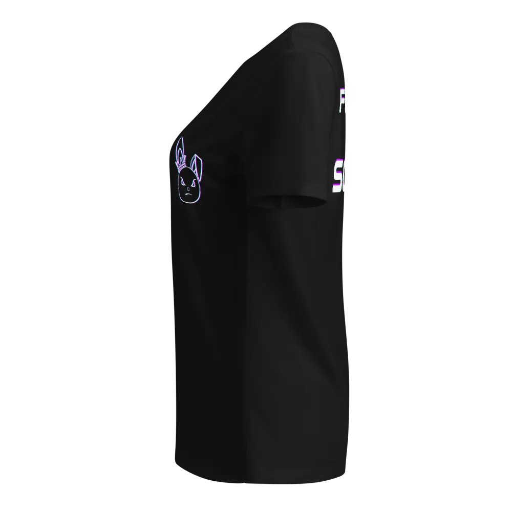 Fluffle Squad V Neck TShirt product image (7)