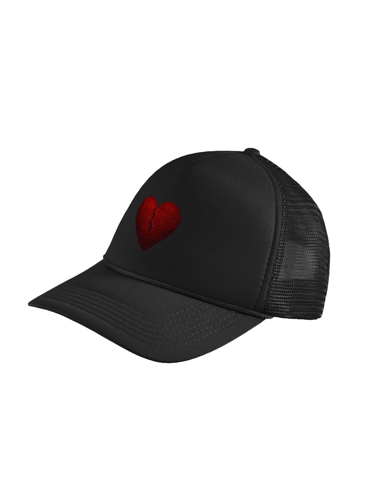 "Heart Bleedin'" Trucker Hat (Broken Heart) product image (14)