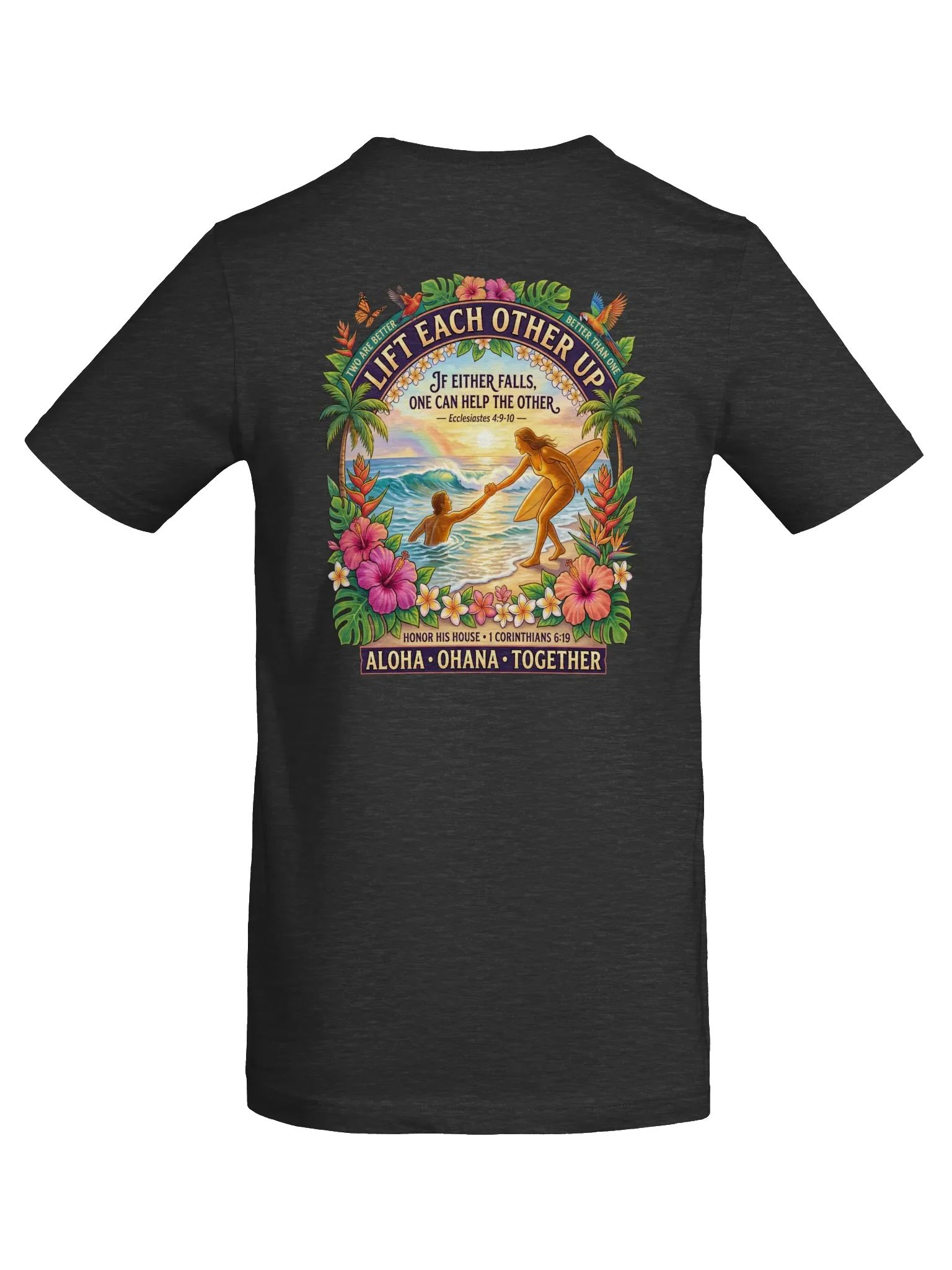 His House Unisex "Hawaiian Lift Up" T-Shirt by His House