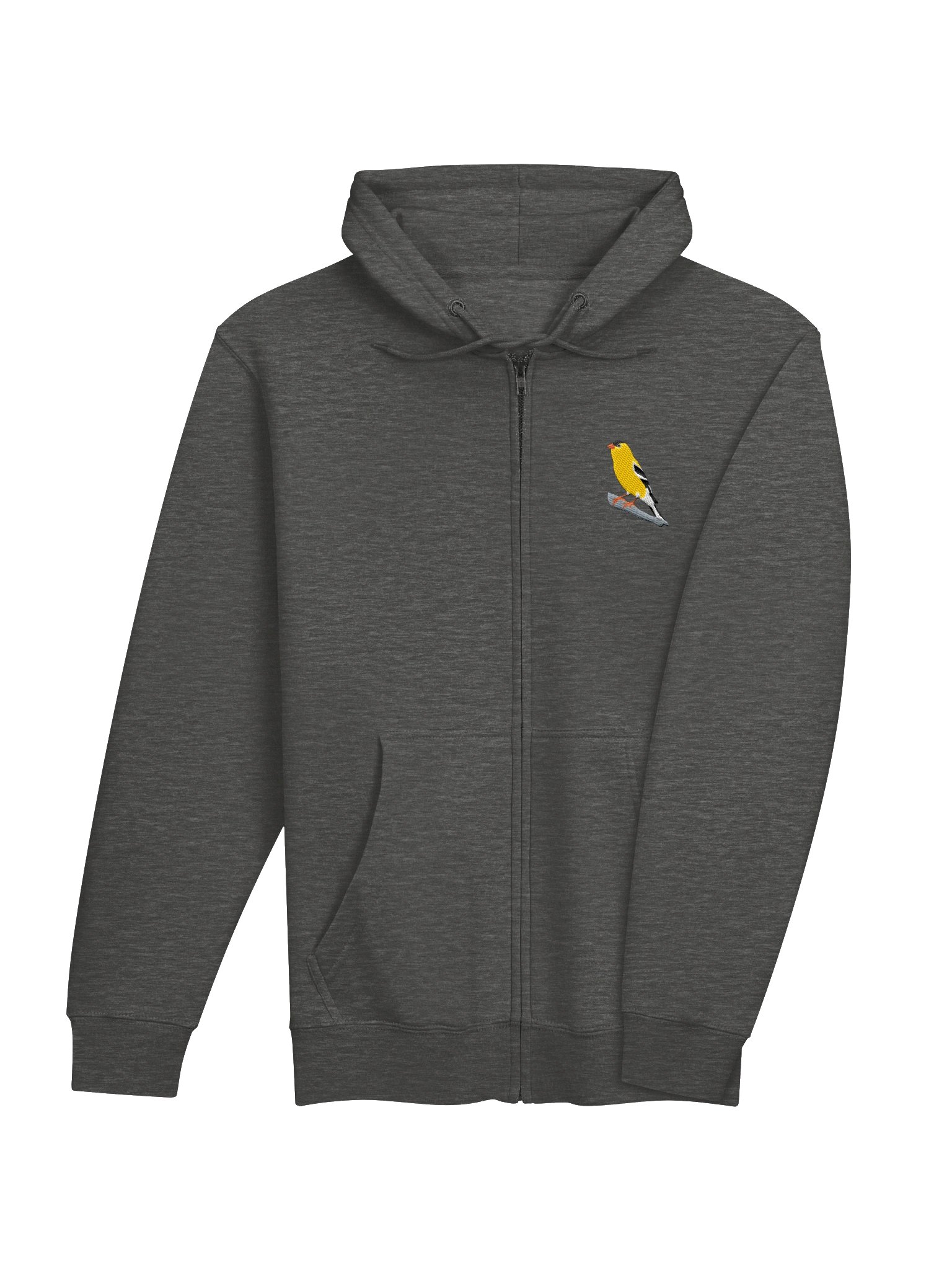American Goldfinch Embroidered Zip Hoodie product image (12)