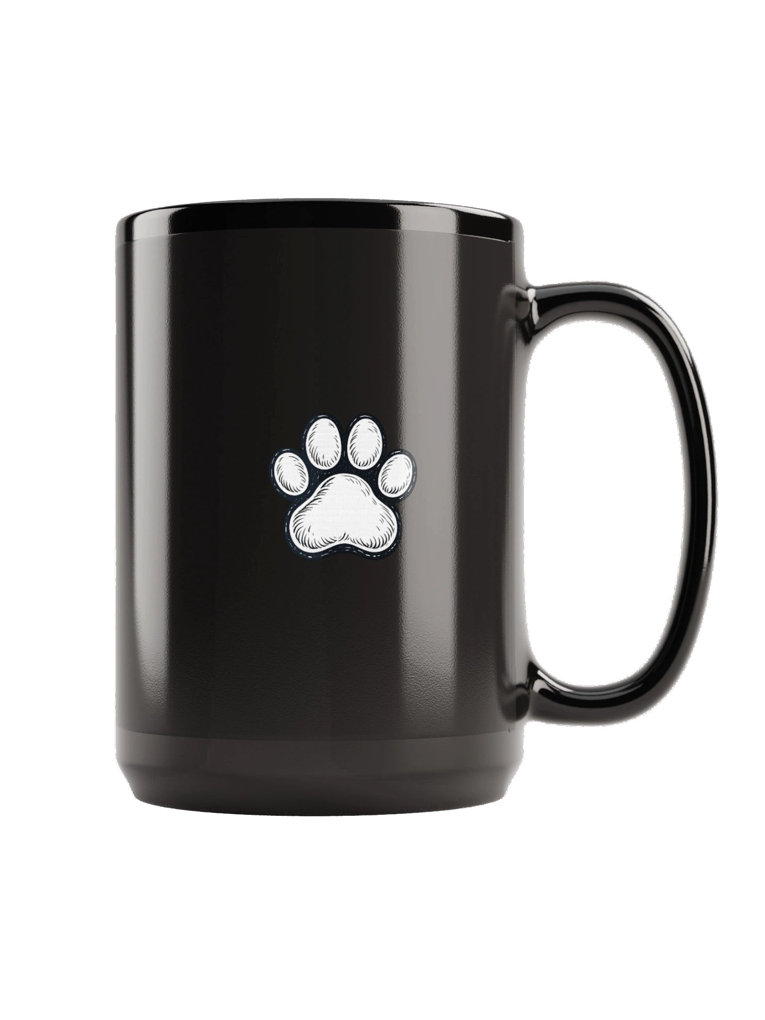 Scout Loves Traveling Black Glossy Mug product image (3)
