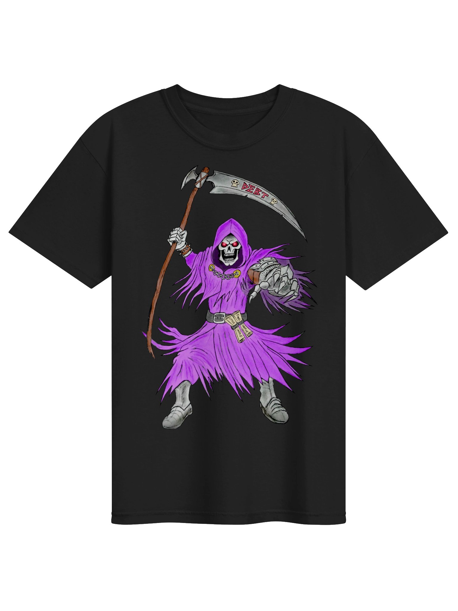 Debt Reaper FULL ART T-Shirt (DEATHSLOTS) product image (1)