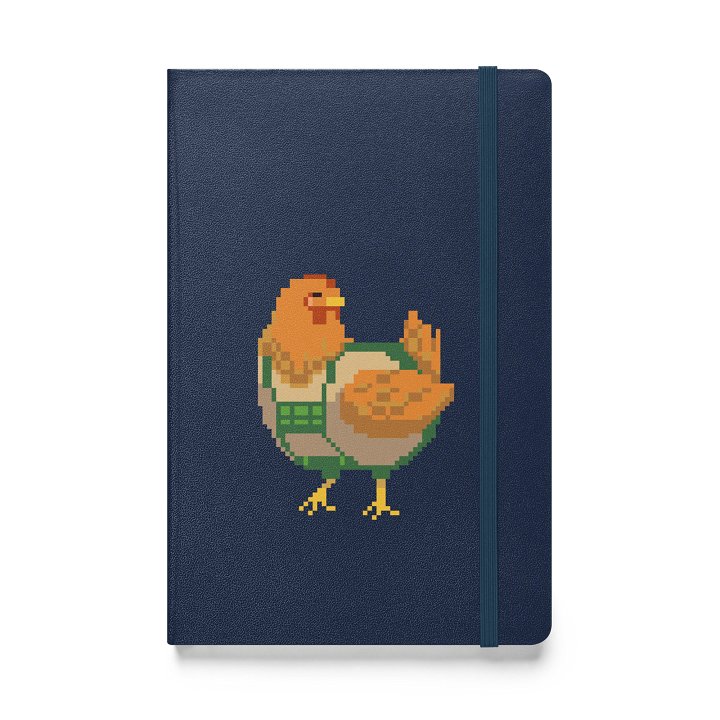 Lederhosen Chicken Notebook product image (1)