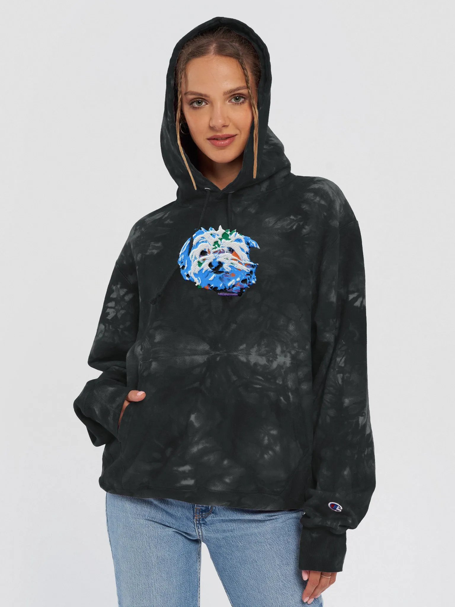 CUSTOM INDIE TIEDYE4 HOODIE product image (5)