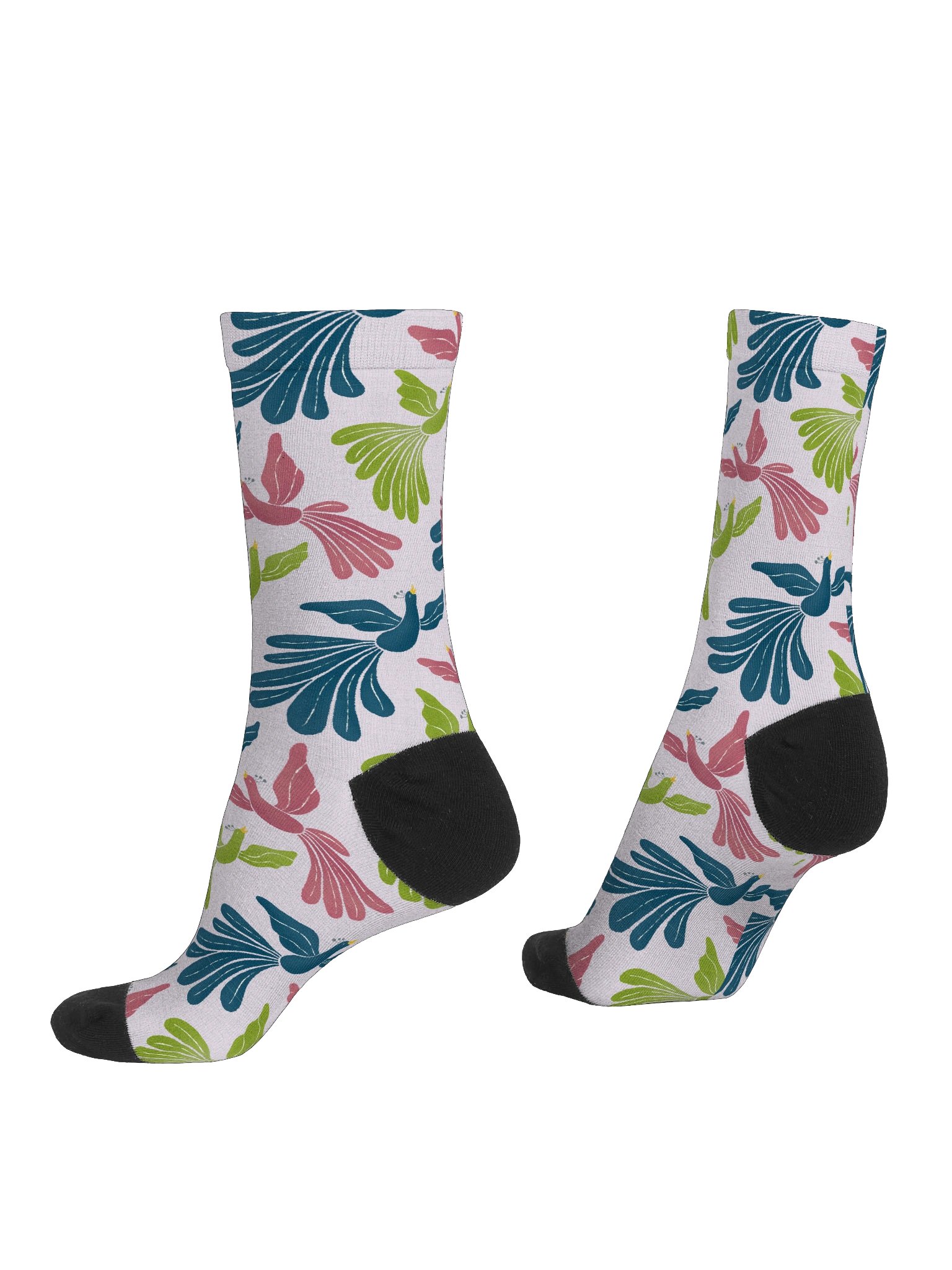 Mid-Century Modern Firebirds Premium Sustainable Crew Socks product image (4)