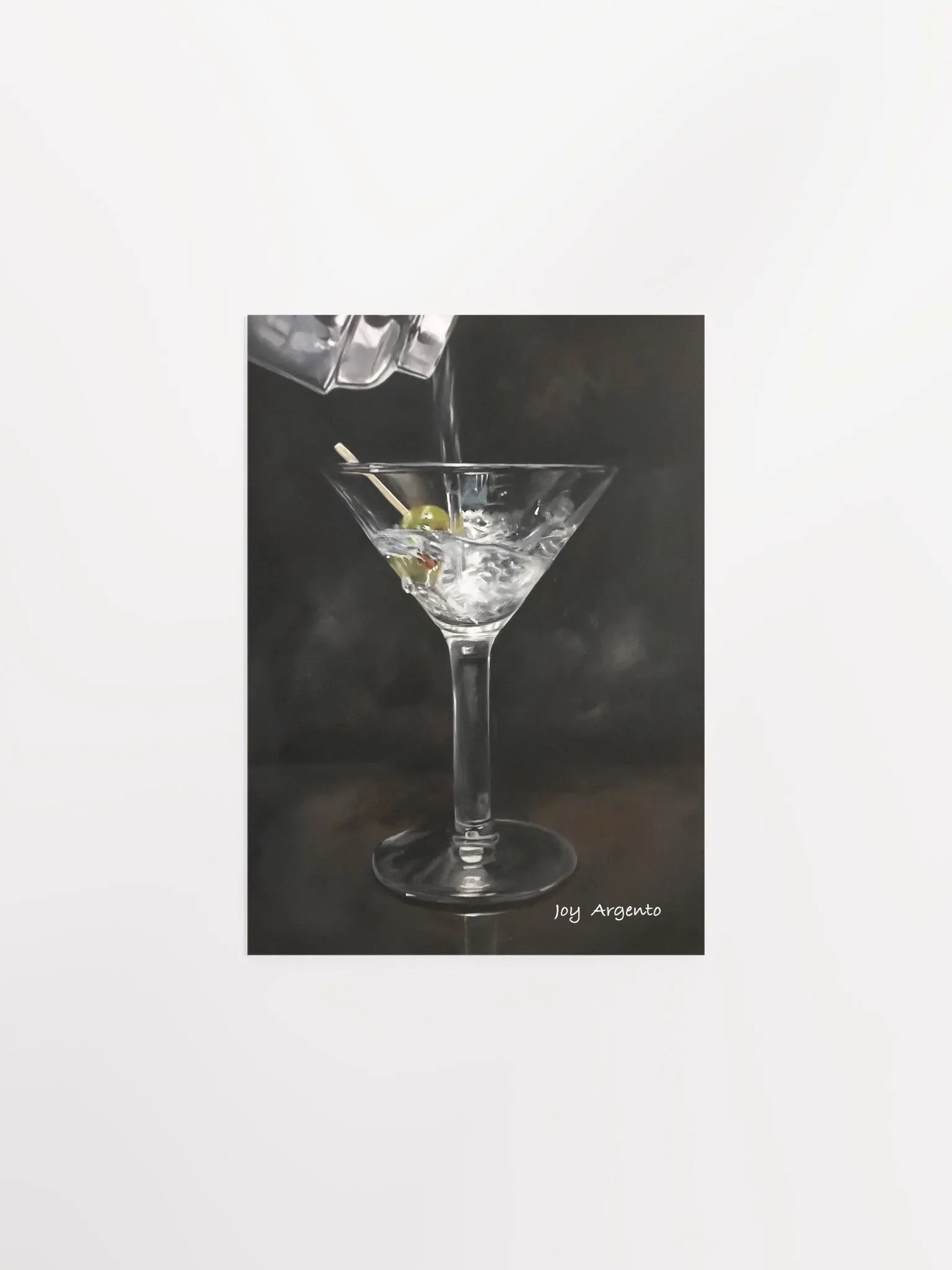 Pour Me a Martini Print product image (2)
