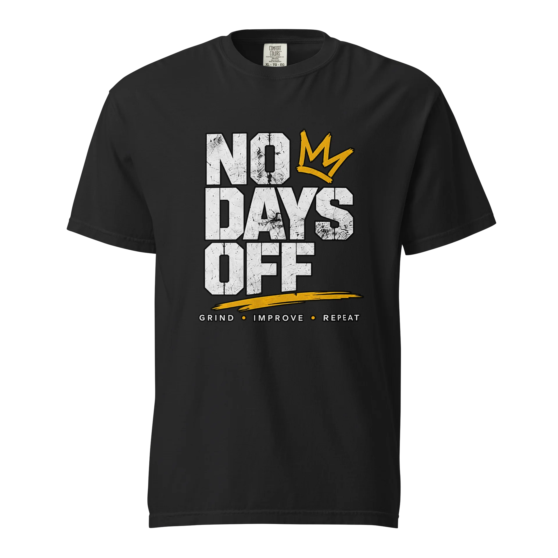 No Days Off Bold Motivational Tee product image (1)