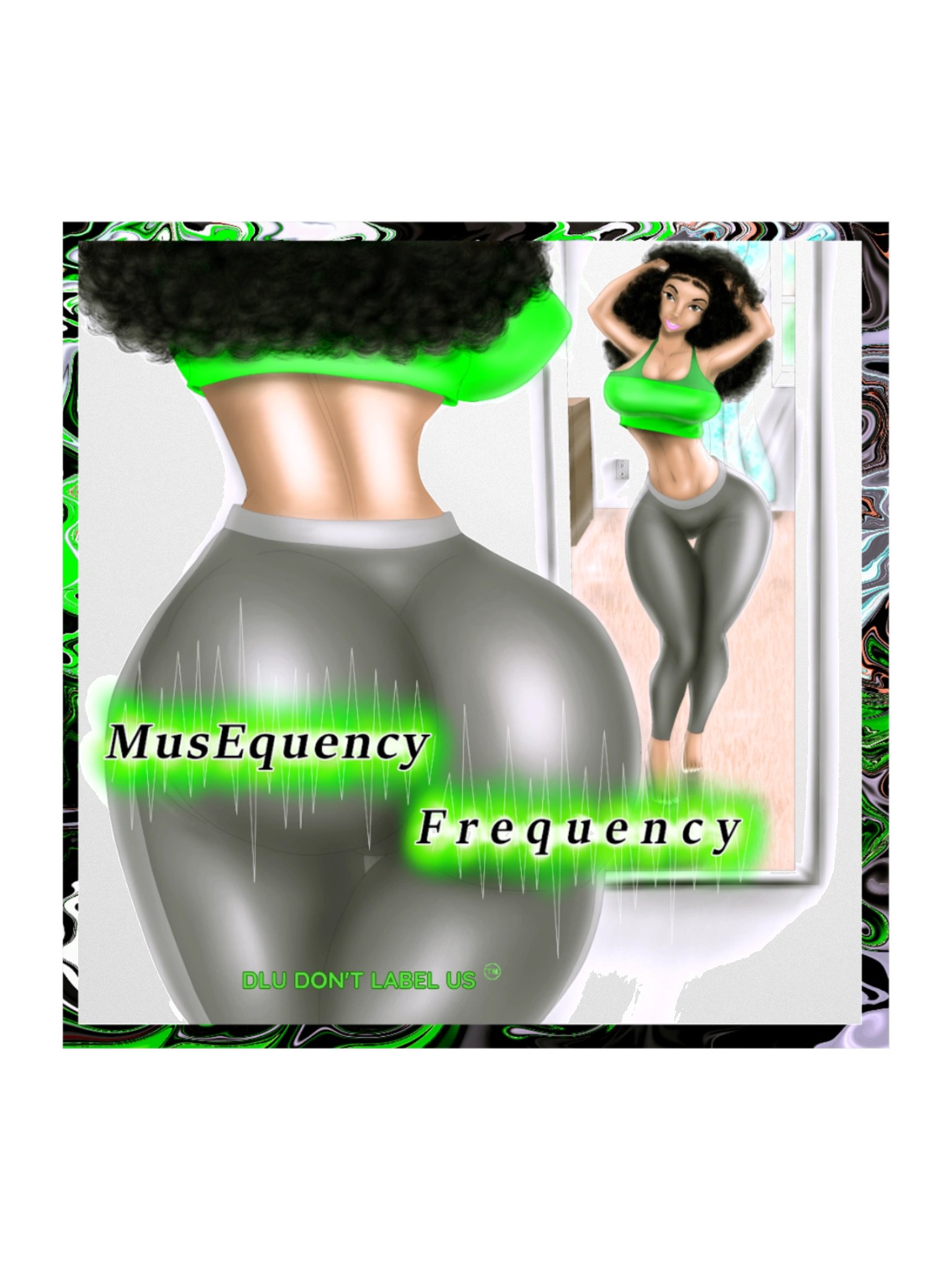 Reflections of Frequency Sticker Set product image (1)