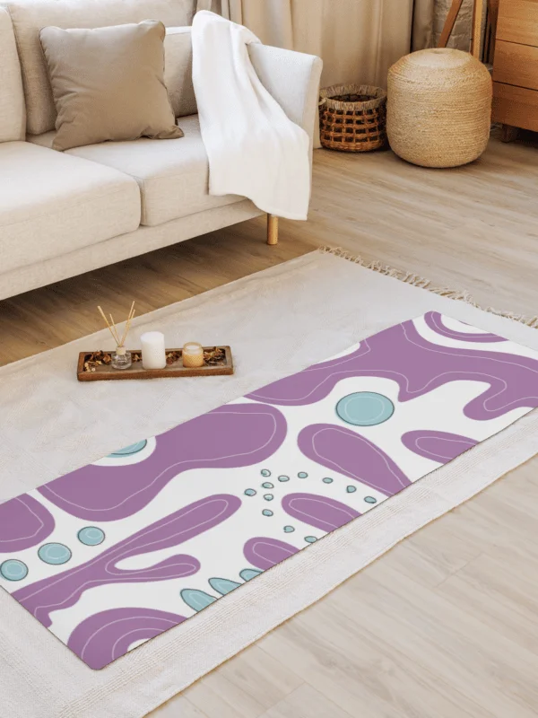 Nordic Zen Yogamatte – Lilac & Mint product image (4)