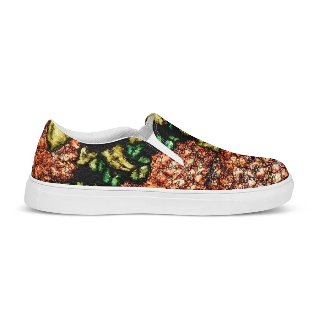 HYDRANGEAS V men's slip-on canvas shoes product image (6)