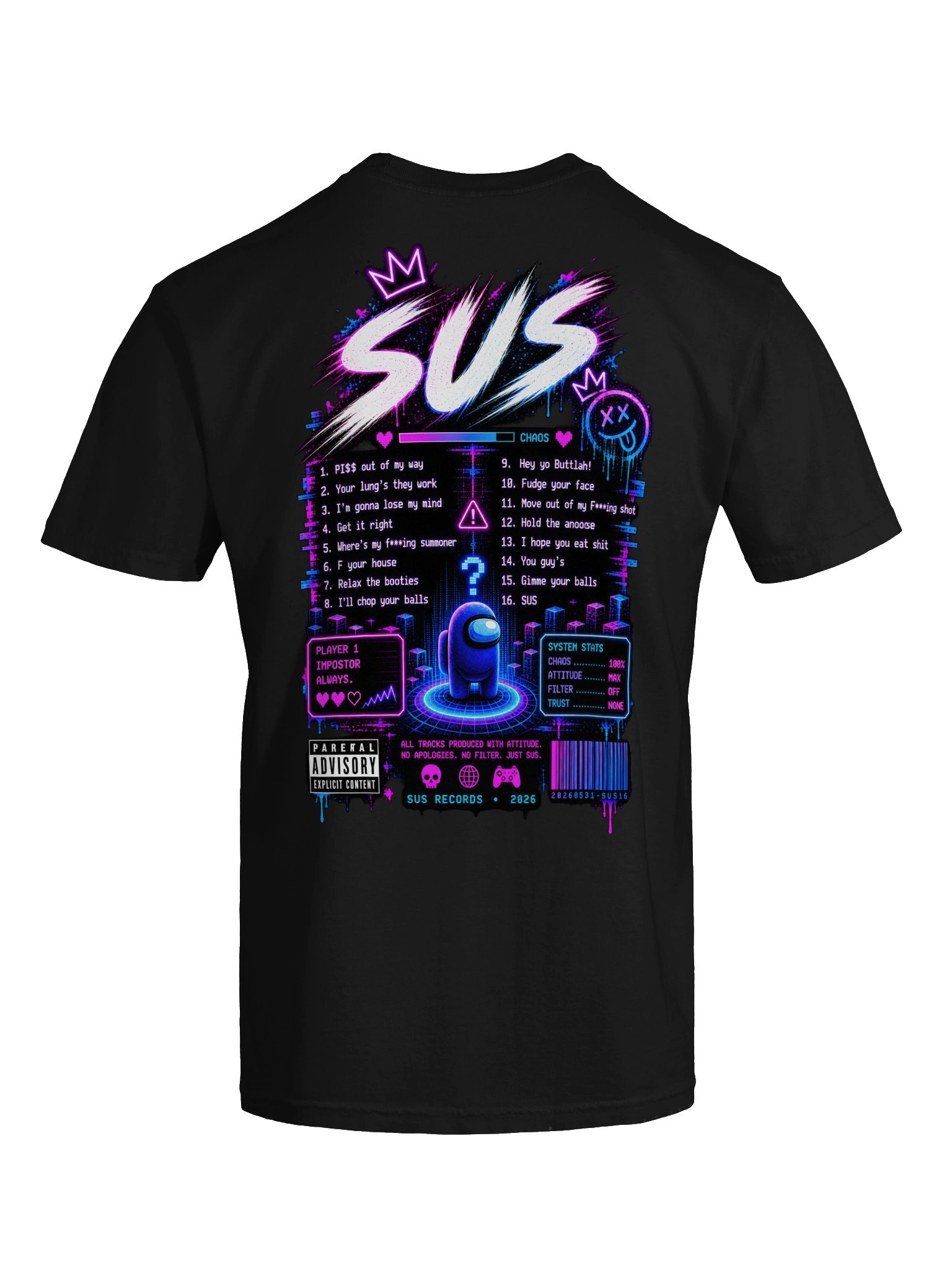 Fuzh SUS Covers T-Shirt product image (4)