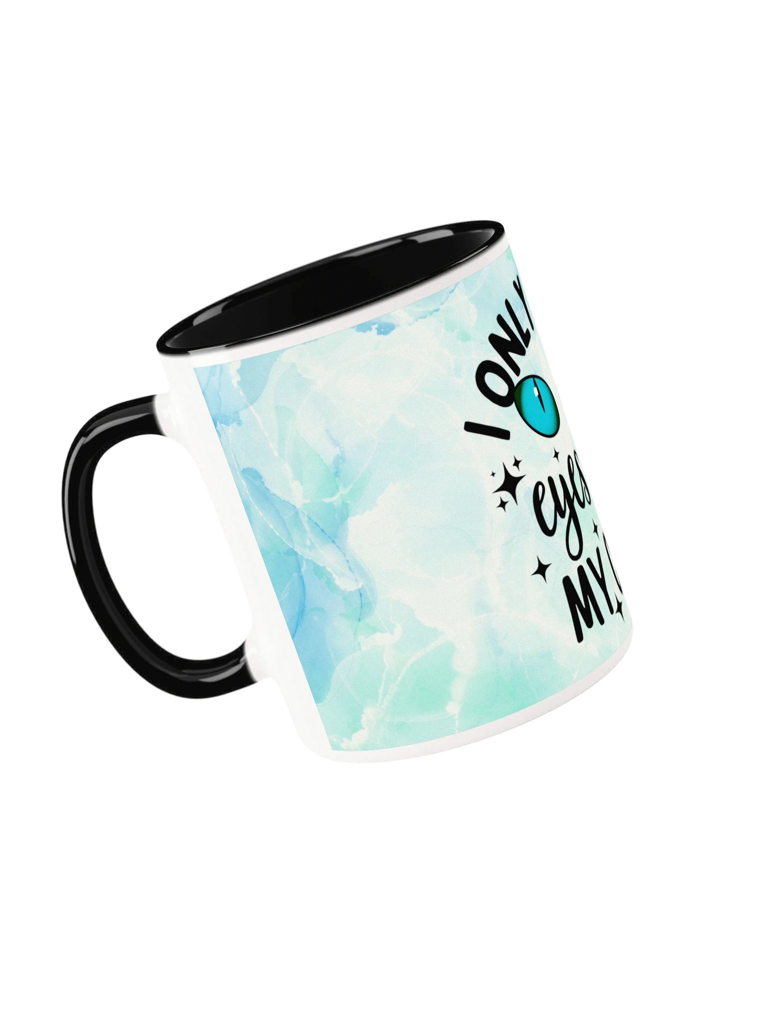 I Only Have Eyes for My Cats Watercolor Mug product image (17)